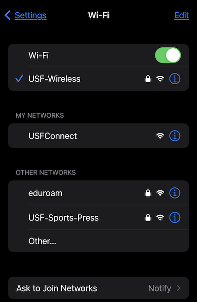 wifi page